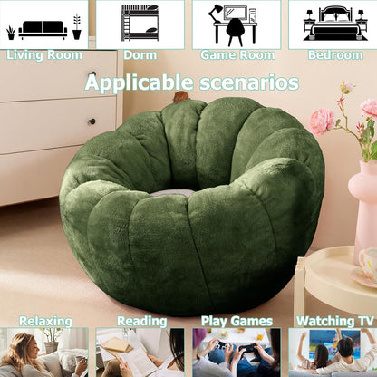Pumpkin Bean Bag Sofa Chair