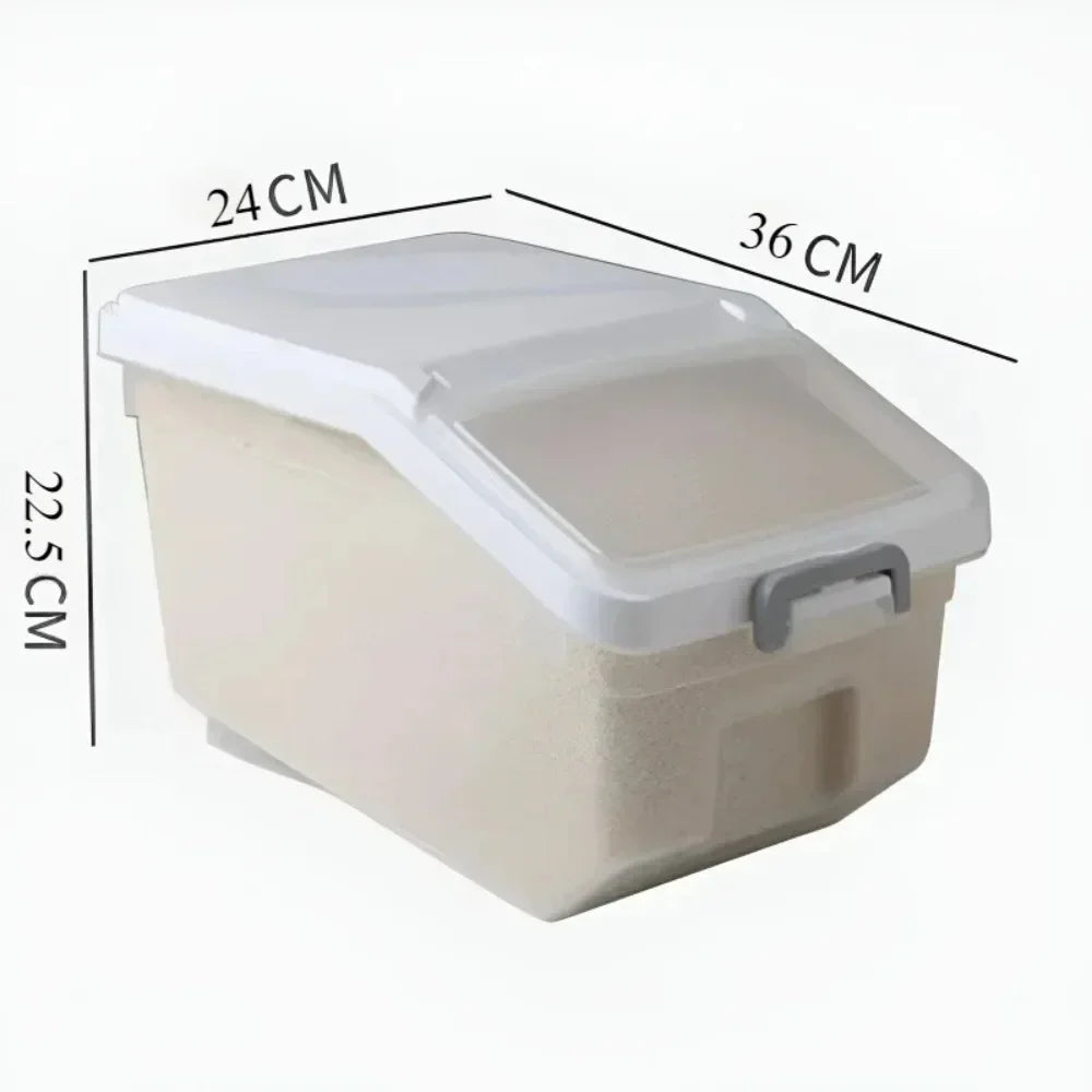 10KG Dry Food Dispenser – Airtight Storage Container with Lid
